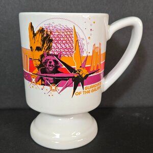 Guardians Of The Galaxy Marvel Ceramic Pedestal Mug 12 Oz Retro Groot Epcot